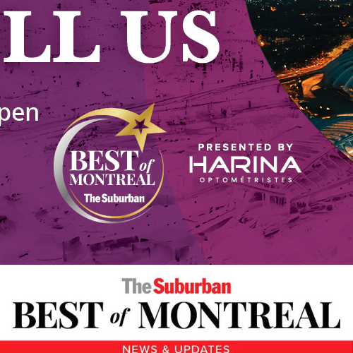 HARINA Optométristes, proud sponsor of the Best of MTL 2025 awards