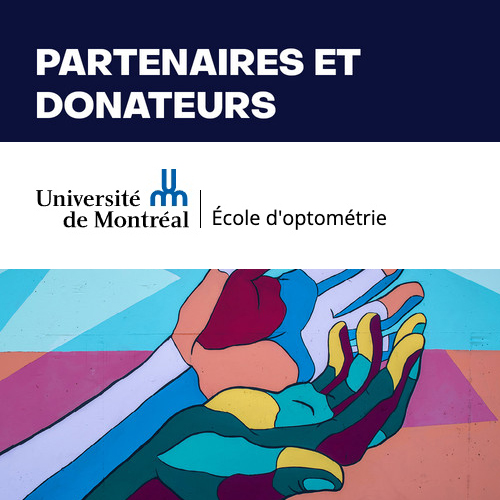 HARINA Optométristes supporting the next generation of optometrists at the Université de Montréal.