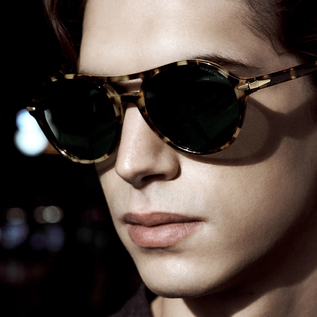 Understated and refined Giorgio Armani eyeglasses, a symbol of Italian elegance.